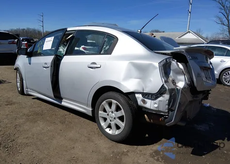 2011 Nissan Sentra 2.0Sr from USA, damaged, VIN 3N1AB6AP6BL623600